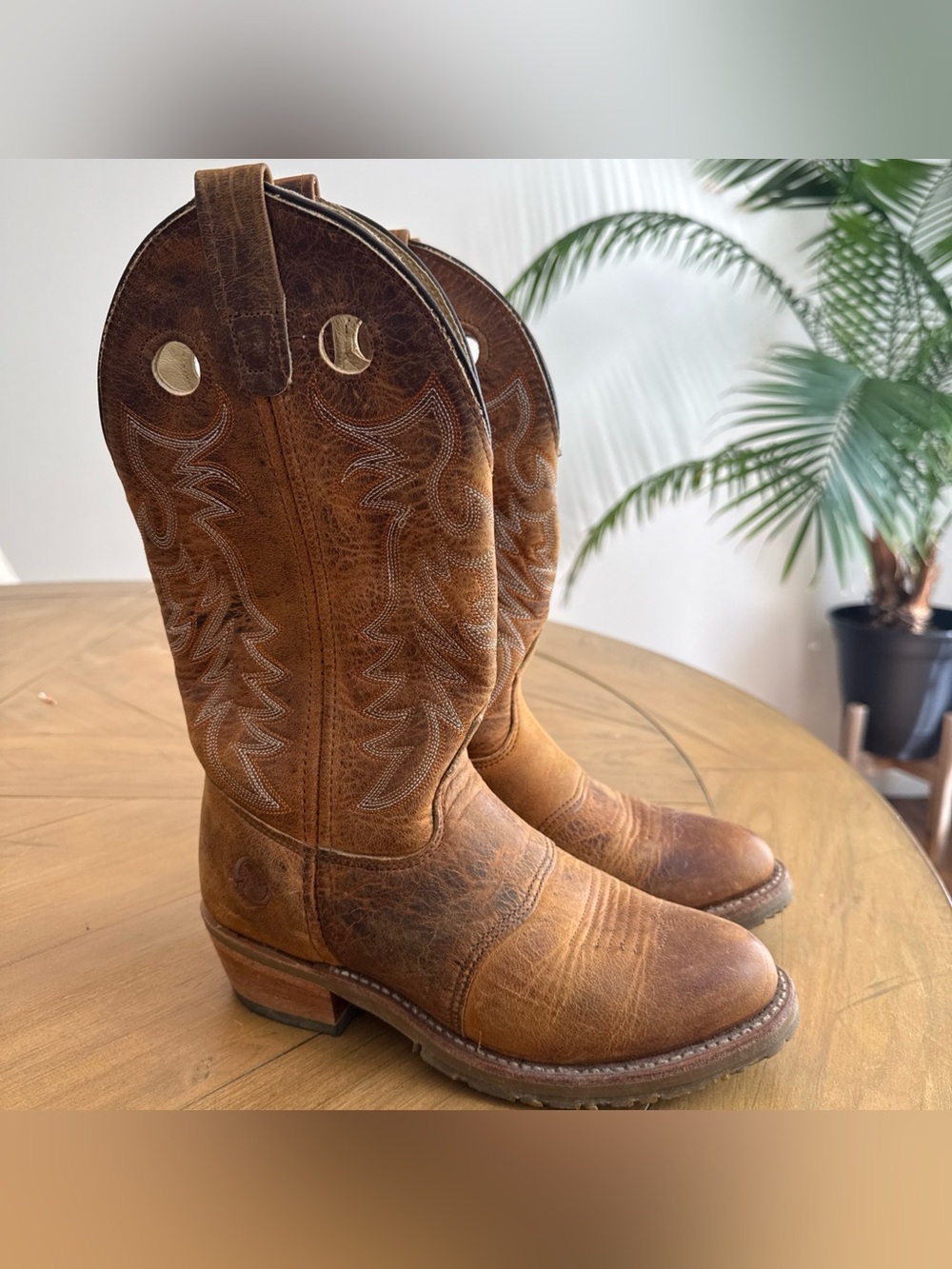 Women's Double-H Boot Company Ladies Roper DH5159 Size 6.5M
